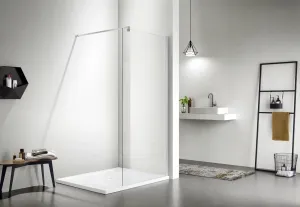 Душевая перегородка Aquatek Walk in AQ WIW 08020CH 80см хром