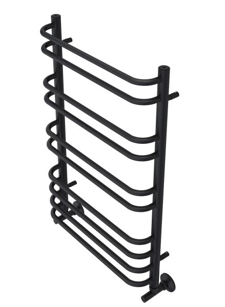 Водяной полотенцесушитель Aquatek Пандора AQ RRС1080BL П10 50x80см чёрный муар