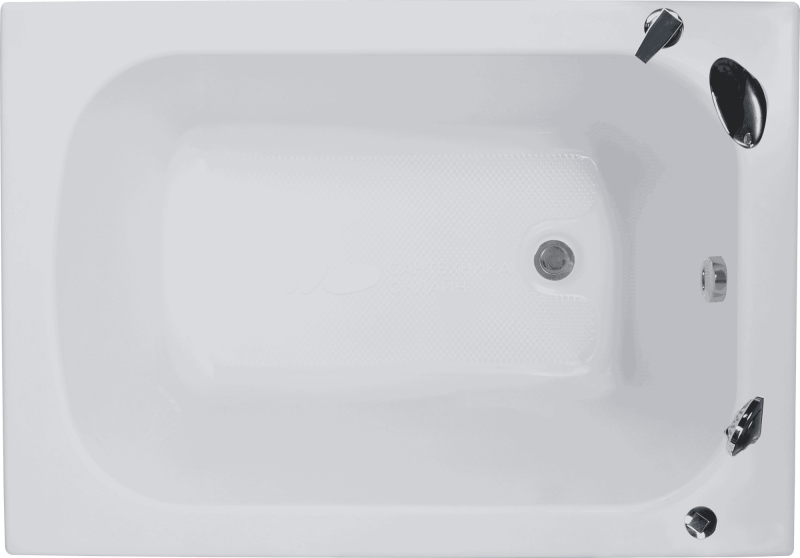 Акриловая ванна Aquanet Elba 00329639 100x70 см, с каркасом