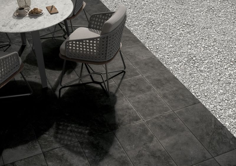 Ступень прямая Ceramika Paradyz Ардис Дарк структурная 80929, 30x60 (1,44)
