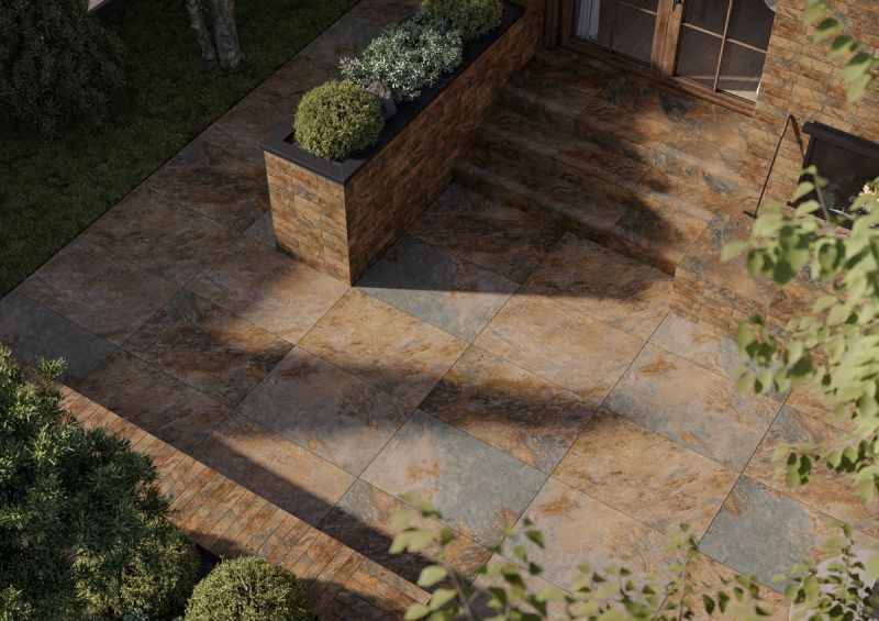 Ступень прямая Ceramika Paradyz Ардис Раст структурная 80934, 30x60 (1,44)