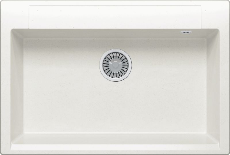 Мойка кухонная Polygran ARGO-760 белый хлопок 473387 Мойка кухонная Polygran ARGO-760 белый хлопок 473387