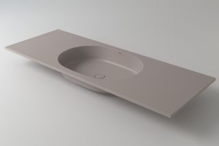 Столешница с раковиной Holbi Ariel 120см цветной матовый 1.05.006.11.3 Столешница с раковиной Holbi Ariel 120см цветной матовый 1.05.006.11.3