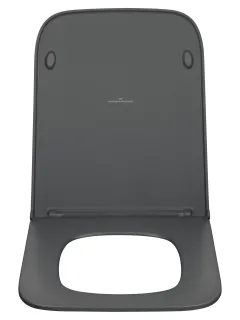 Сиденье для унитаза Wonzon & Woghand WW-S2216-MG серый матовый