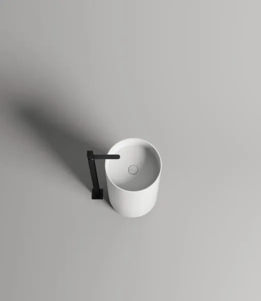 Напольная раковина Salini Armonia 01 S-Sense 130111G 45см белый глянцевый