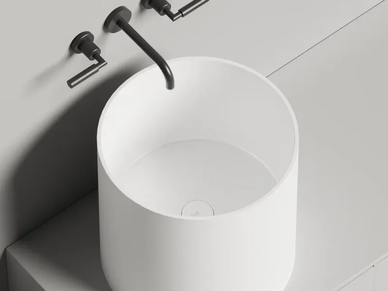 Накладная раковина Salini Armonia 04 S-Stone 130118MRF 46см RAL полностью