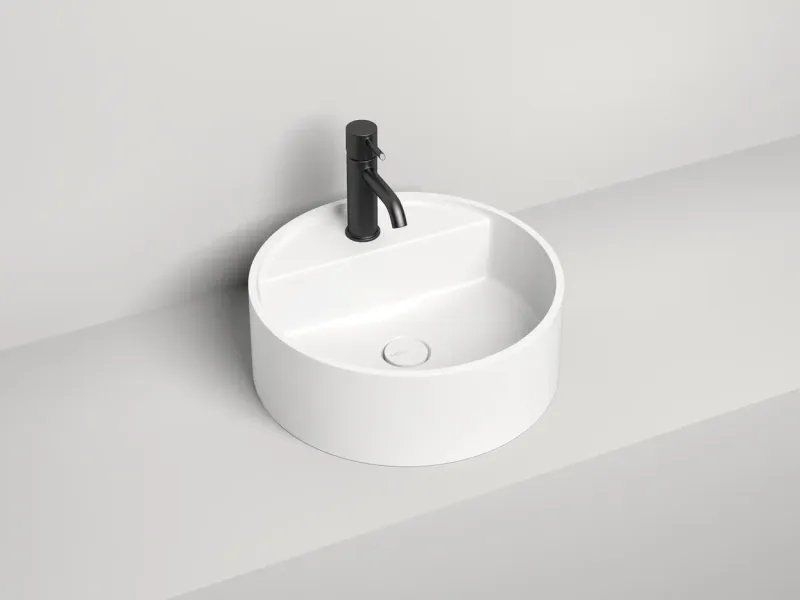 Накладная раковина Salini Armonia Top 02 S-Sense 130116GRH 45см RAL снаружи