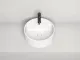 Накладная раковина Salini Armonia Top 02 S-Stone 130126M 45см белый матовый