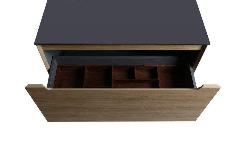 Тумба под раковину BelBagno подвесная 90x40см Quercia Rossa ART-HPL-900-1C-SO-QR