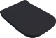 ARTCERAM (A16) Унитаз подвесной 360 х 520 мм, Rimless, с креплениями, чёрный матовый, ARTCERAM (A16) Унитаз подвесной 360 х 520 мм, Rimless, с креплениями, чёрный матовый,