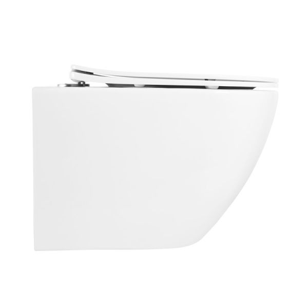 Унитаз подвесной BelBagno Uno безободковый белый BB3105CHR