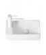 Раковина Agger ASH131375R 37 см белый