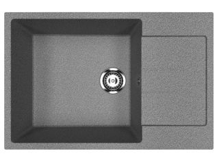 Кухонная мойка Ulgran Classic U-602-309 тёмно-серый Кухонная мойка Ulgran Classic U-602-309 тёмно-серый