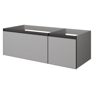 Тумба под раковину Armadi Art Quatro 790-M2-120-L-A-LED 120 см с подсветкой серый/антрацит Тумба под раковину Armadi Art Quatro 790-M2-120-L-A-LED 120 см с подсветкой серый/антрацит