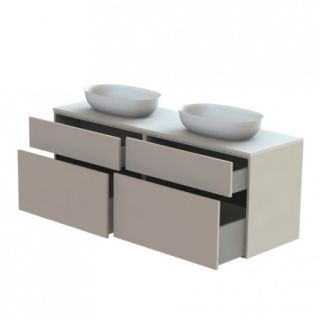 Astra-Form шкаф нижний М-40 1600-600-1 с раковиной (1600(ш)Х620(в)Х500(г))