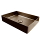 Раковина AltroBagno Astro 001020 BrAn из нержавеющей стали бронза состаренная Раковина AltroBagno Astro 001020 BrAn из нержавеющей стали бронза состаренная