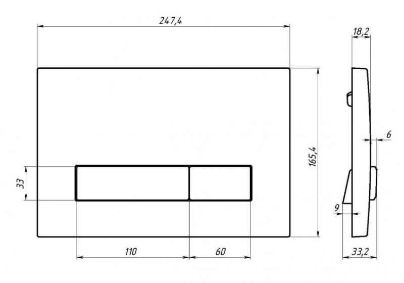 Комплект Berges 4в1 043306: инсталляция ATOM Line 410 кнопка чёрная SoftTouch унитаз VENTAS Rimless сидение дюропласт Ventas Slim SO