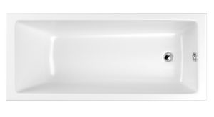 Акриловая ванна Whitecross Wave Slim 0111.180080.100 180x80см белый глянец