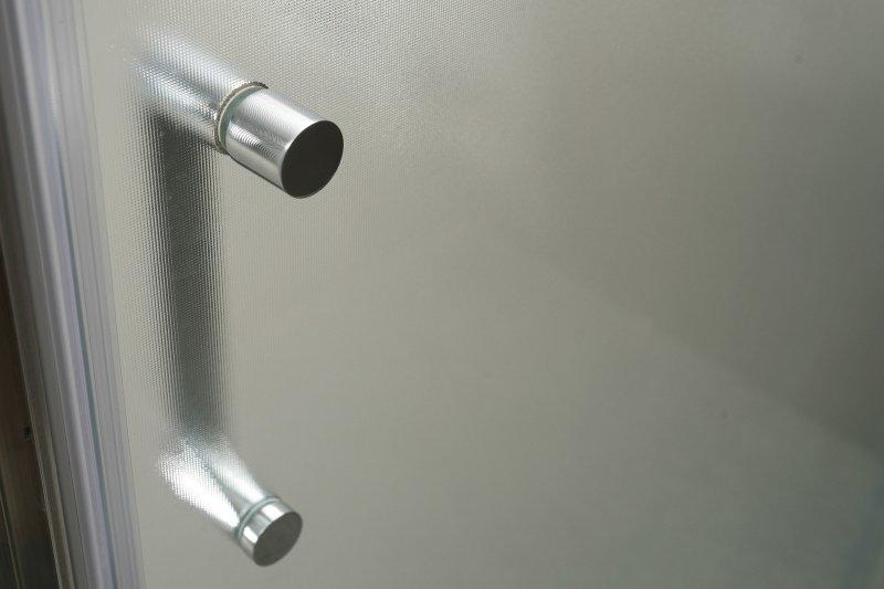 Душевой уголок прямоугольный, хром BelBagno UNIQUE-AH-1-100/115-100-C-Cr