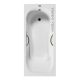 Ванна чугунная Vinsent Veron Aura VAU1808045H/VH0015BR с бронзовыми ручками 180х80 см