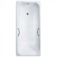 Ванна чугунная Delice Aurora DLR230617R-AS 140х70 с отверстиями под ручки и антискользящим покрытием