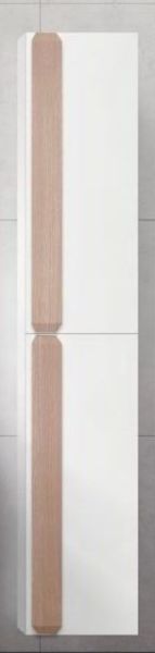 Шкаф-колонна BelBagno правосторонний 160x33см Pietra Bianca AURORA-1600-2A-SC-PB-P-R