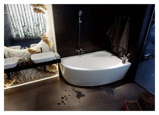 Акриловая ванна AZARIO LAURA AV.0051170 асимметричная 170*110 Акриловая ванна AZARIO LAURA AV.0051170 асимметричная 170*110