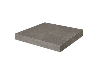 Ступень Kerama Marazzi KM6012G0151RGCA клееная угловая Касабланка HP коричневый матовый обрезной 33x33x0,9