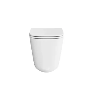 Унитаз подвесной Kerama Marazzi Кубо CU.T.wc.02 безободковый белый