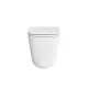 Унитаз подвесной Kerama Marazzi Кубо CU.T.wc.02 безободковый белый