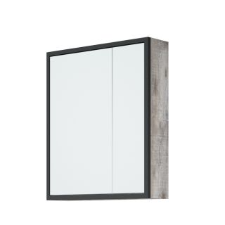 Зеркало-шкаф Corozo Айрон 60см антик/чёрный SD-00000278 Зеркало-шкаф Corozo Айрон 60см антик/чёрный SD-00000278