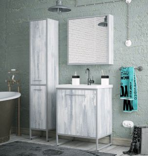 Зеркало-шкаф Corozo Айрон 70см арт/серый SD-00000279 Зеркало-шкаф Corozo Айрон 70см арт/серый SD-00000279
