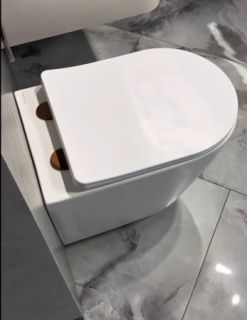 Крышка петли унитаза Boheme SCL-63-BRB бронза