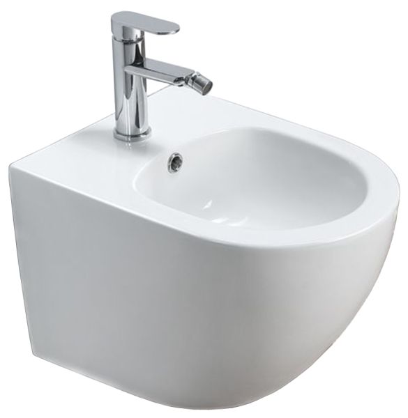 Биде подвесное Azario Grado AZ-0046-BW SP Биде подвесное Azario Grado AZ-0046-BW SP