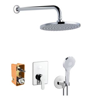 Промо-комплект AZARIO TEVIS AZ-15490721 встраиваемый для душа Промо-комплект AZARIO TEVIS AZ-15490721 встраиваемый для душа