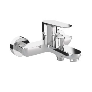 Смеситель для ванны с коротким изливом AZARIO LEYA AZ-15920501 Смеситель для ванны с коротким изливом AZARIO LEYA AZ-15920501