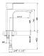 Смеситель для раковины AZARIO CADEO AZ-15944501