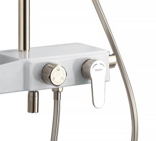 Душевая система AZARIO NEVO AZ-801-1 с поворотным изливом Душевая система AZARIO NEVO AZ-801-1 с поворотным изливом