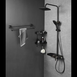 Душевая система AZARIO NEVO AZ-801-2 с поворотным изливом Душевая система AZARIO NEVO AZ-801-2 с поворотным изливом