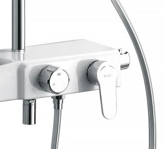 Душевая система AZARIO NEVO AZ-801 с поворотным изливом Душевая система AZARIO NEVO AZ-801 с поворотным изливом