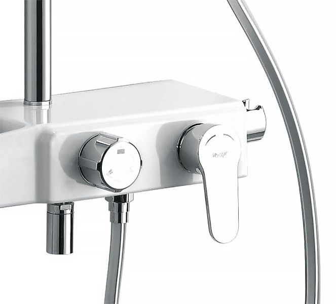Душевая система AZARIO NEVO AZ-801 с поворотным изливом
