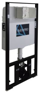 Сет AZARIO Grado N AZ-8010-1000+AZ-8200-0012+AZ-0046N инсталляция с панелью смыва, унитаз с сиденьем микролифт, белая клавиша смыва