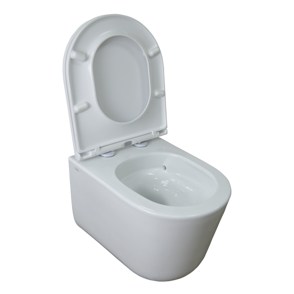 Сет AZARIO AZ-8010-1000+LY1100R унитаз подвесной Creo Ceramique LYon 2.0 с системой смыва Tornado в комплекте с быстросъемным сиденьем микролифт Сет AZARIO AZ-8010-1000+LY1100R унитаз подвесной Creo Ceramique LYon 2.0 с системой смыва Tornado в комплекте с быстросъемным сиденьем микролифт