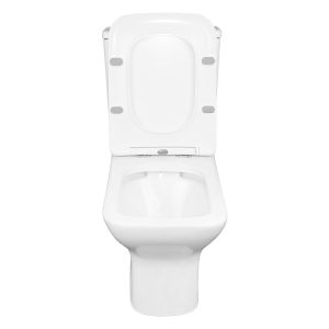 Унитаз-компакт Azario Fresco AZ-8302 360х620х800 напольный, безободковый, с быстросъемным сиденьем микролифт