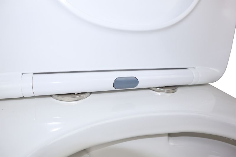 Унитаз-компакт Azario Fresco AZ-8302 360х620х800 напольный, безободковый, с быстросъемным сиденьем микролифт