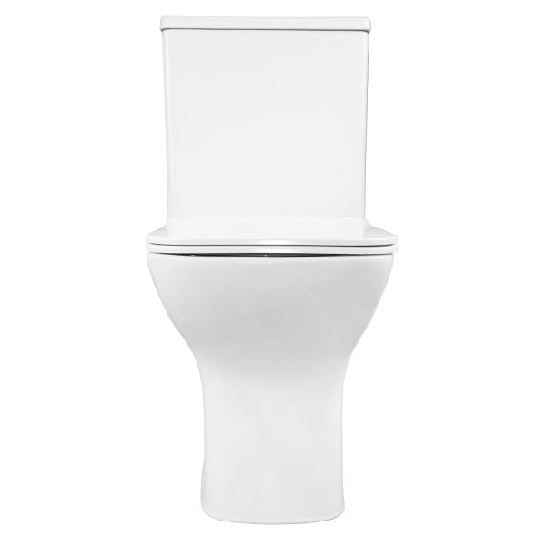 Унитаз-компакт Azario Fresco AZ-8302 360х620х800 напольный, безободковый, с быстросъемным сиденьем микролифт