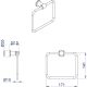 Полотенцедержатель AZARIO FORNY AZ-88311A