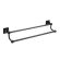 Полотенцедержатель трубчатый AZARIO ALTRE AZ-96002BB двойной 60 см Полотенцедержатель трубчатый AZARIO ALTRE AZ-96002BB двойной 60 см