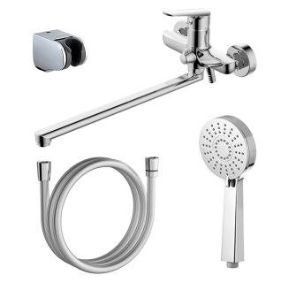 Смеситель для ванны AZARIO CAMPO AZ-KX138275C с ручным душем Смеситель для ванны AZARIO CAMPO AZ-KX138275C с ручным душем