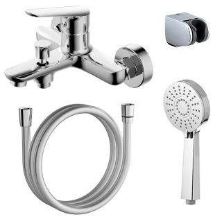 Смеситель для ванны AZARIO CAMPO AZ-KX238275C с ручным душем Смеситель для ванны AZARIO CAMPO AZ-KX238275C с ручным душем